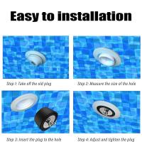 Tapones de goma para detección de fugas de piscina, tapón de expansión para invierno, a prueba de fugas - details 6