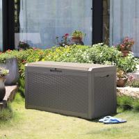 380L Arcón de Ordenación Exterior, Resina Caja de Almacenamento de Jardín para Almacenamiento Al aire Libre para Muebles de Patio - details 24