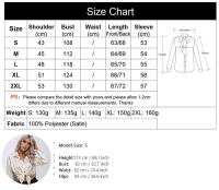 Camisa de satén para mujer, blusa de manga larga, nuevo estilo primavera/verano, ropa de mujer - details 0