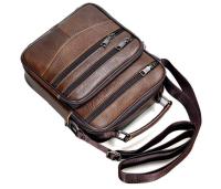 Bolsos de mensajero de moda novedosa para hombre, bolsos de cuero auténtico para hombre, bolso cruzado de marca de lujo para hombre, bolso de hombro para Mini Pad para niño - details 26