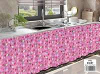 HTC Lababo-cortina corta para cocina, 150x70cm - details 76
