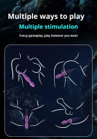 Vibrador de Pulga de Octopuso de Silicona 8.6" Monstruo Vibrante para Estimulación de Anus, Vagina, Pezón Juguetes para Adultos para Placer de Pareja - details 3