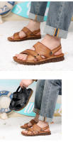 Sandalias de Verano para Hombres Zapatos de Playa de Cuero Genuino Suela de Cuero Suave - details 7