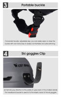 WEST BIKING-casco de esquí y Snowboard para hombre y mujer, gorro de seguridad ajustable para bicicleta eléctrica y motocicleta, cálido para invierno - details 10