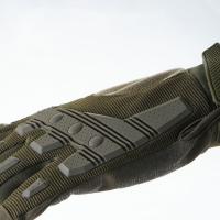 Guantes de motocicleta de tres dedos, manoplas de dedo de carreras antideslizantes Vintage, guantes sin dedos resistentes al desgaste para hombres - details 7