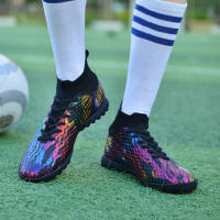 Zapatos de fútbol para niños, zapatos de fútbol antideslizantes y resistentes al desgaste, adecuados para jugar al fútbol, ​​césped, etc. - details 6