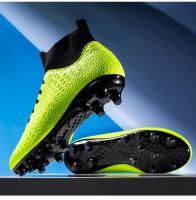 Zapatos de fútbol transpirables de caña alta para hombre y mujer. Zapatos de competición profesional para interior y exterior. - details 25
