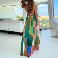 Elegante Vestido de Playa de Vendaje para Mujer Cintura Ajustada, Espalda Descubierta, Colorido para el Verano - details 5