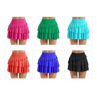 Faldas de tenis plisadas con 2 bolsillos para mujer, falda atlética de golf con control de barriga y volantes, de secado rápido con pantalones cortos, faldas en capas para entrenamiento - details 7