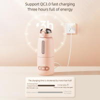 Calentador de Leche USB Portátil Capacidad de 300ml Calentamiento Rápido Batería Incorporada - details 10