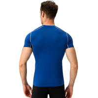 Camiseta de compresión de manga corta para hombre, de capa base camiseta interior, camiseta atlética - details 1