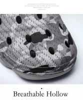 Sandalias informales de verano para hombre, zuecos de camuflaje EVA para jardín, zapatos de playa con memoria suave, zapatillas de agua para playa, gran oferta - details 4