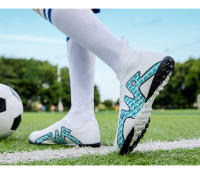 Botas de fútbol profesionales |   Empeine Flyknit y AirZoom + Tacón TF/AG – Control Total y Resistencia (33–45) - details 10