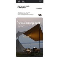 Linterna de Camping LED Luz Retro Smalldroplight Impermeable Ligera y Fácil de Llevar - details 0