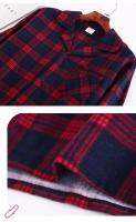 Trajes de casa para hombre, pantalones de manga larga, trajes para Otoño e Invierno, Pijamas para hombre, pijamas de franela con diseño a cuadros para hombre - details 20