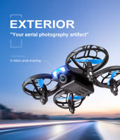 Mini Dron con cámara 4K HD, cuadricóptero plegable de 2,4G, 4 canales, WiFi, Fpv, mantenimiento de altura y presión de aire, juguetes RC - details 5