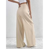 Pantalones de Oficina para Mujer de Cintura Alta y Piernas Anchos Cómodos y Elegantes - details 5