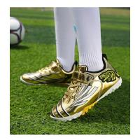 Nuevos zapatos de fútbol dorados a la moda para niños, zapatos de fútbol antideslizantes cómodos, zapatillas deportivas para niños, zapatillas deportivas para niños - details 27