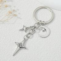 Llaveros de Metal Estrella Luna Y2K Regalo de Amistad Hecho a Mano para Mujeres Hombres - details 5