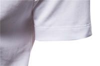 Camisetas Polo de Color Bloque para Hombres Arrival de Verano Estilo Casual Cuello Volteado Moda con Parche de Manga Corta Negocios Sociales Material Exterior Algodón - details 10