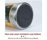 Large-capacity Thermos Cup 304 Stainless Steel Outdoor Portable Mountaineering Sports Water Bottle with Rope500/1500ml - details 23