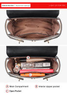FOXER-mini bolsos de hombro cruzados para mujer, bolso de mensajero de cuero dividido de gran capacidad, de lujo - details 14