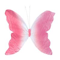 Mariposa de papel Artificial 3D, 30cm, decoración de boda a gran escala, escaparate, forma de mariposa, accesorios de fotografía, tema de niña - details 14