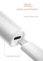 Secador UV Portátil con Carga USB Luz de Secado Rápido para Esmalte de Uñas - details 13