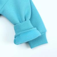 Sudadera con capucha gruesa de color sólido para niños, 95% algodón, 2 a 13 años, novedad - details 10