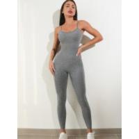 Mono de yoga sin costuras Mujer Correa de espagueti Ocio Entrenamiento Gimnasio Leggings Sujetador acolchado Monos de una pieza - details 15