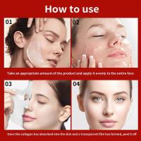 Mascarilla facial de colágeno Hidratación nocturna Rejuvenecedora para iluminar la piel - details 9