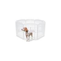 Iris Ohyama Corralito con 4 Paneles, H60cm, Blanco, Puerta con Cerradura, Jaula para Gatos, Vallas, para Interior, Exterior, Conejo, Recinto, Perro - details 15