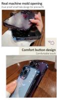 Funda de protección de lente de cámara de lujo para iPhone 15, 14, 13, 12, 11 Pro Max, 14, 15 Plus, fundas de teléfono transparentes a prueba de golpes de silicona suave - details 5