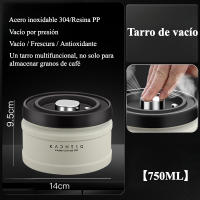 Latas selladas al vacío de bombeo de presión, latas de café, granos de té frescos, 304 cajas frescas de acero inoxidable - details 5