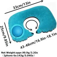 Almohada de Viaje Inflable Super Ligera Almohada Cervical en Forma de U para Aviones - details 7
