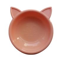 Bol de Comida para Gatos de Forma de Cara Gran Capacidad Color Sólido Alimentador de Agua para Mascotas Pequeñas - details 0