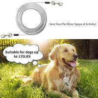 Correa para Perros de Acero Resistente Corredor 3/5/10M con Clips Superiores Uso al Aire Libre - details 7