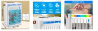 Aire acondicionado portátil 5 en 1, 5 velocidades de viento y 2 de niebla, con temporizador y 7 luces LED para oficina, escritorio y dormitorio - details 4