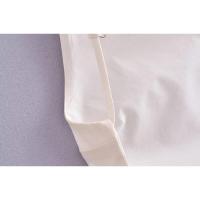 Camisola Sin Espalda con Cordones Lisos a la Moda para Mujer Top Elegante Vintage con Cuello Cuadrado y Tirantes Finos - details 9
