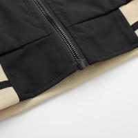 Chaqueta Bomber de Moda para Hombres Ajuste Delgado, Cierre de Cremallera, Lining de Polyester, Primavera Otoño, Viste Tu Estilo Casual - details 12