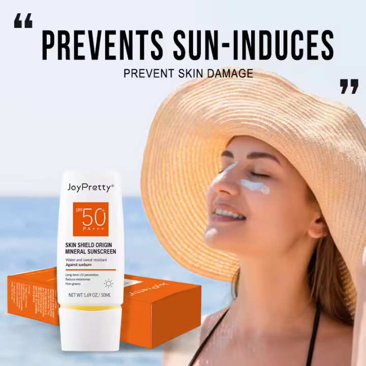 JoyPretty-protector solar para el cuerpo y la cara, crema solar blanqueadora, bloqueador solar, crema protectora para la piel, control de aceite, hidratante, SPF 50, cuidado del cuerpo - 1