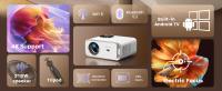 Wimius-proyector portátil Native 1080P para cine en casa, 25000 lúmenes, Android 9,0, WiFi, 6 y 4P Keystone - details 1