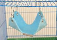 Hamaca de Chinchilla de hámster de tela de felpa cálida, conejillo de indias, conejo, jaula de cama colgante, accesorios - details 10