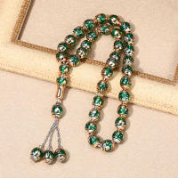Brazalete Tasbih Islam musulmán cuentas de oración Tasbeeh contador Zikr Rosario cuentas Masbaha pulseras de meditación para mujeres y hombres - details 9