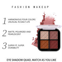 Paleta de Sombras de Ojos de Luz Suave y Brillante Bsimone de Cuatro Colores - details 6