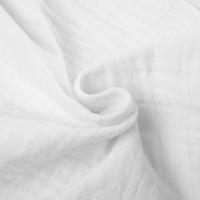 Pantalones cortos básicos cómodos e informales sueltos con botones de cintura elástica tejidos a rayas de verano para mujer - details 32