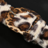 BUNO-Falda acampanada lisa de alta moda + cinturón de piel sintética de leopardo Y2K elegante nueva minifalda negra de moda - details 8