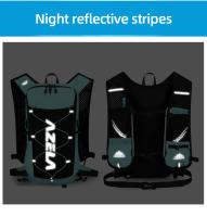 Mochila con chaleco hidratante para correr, senderismo al aire libre, ciclismo, mochila ultraligera, botella de agua transpirable para maratón, paquete de vejiga - details 8
