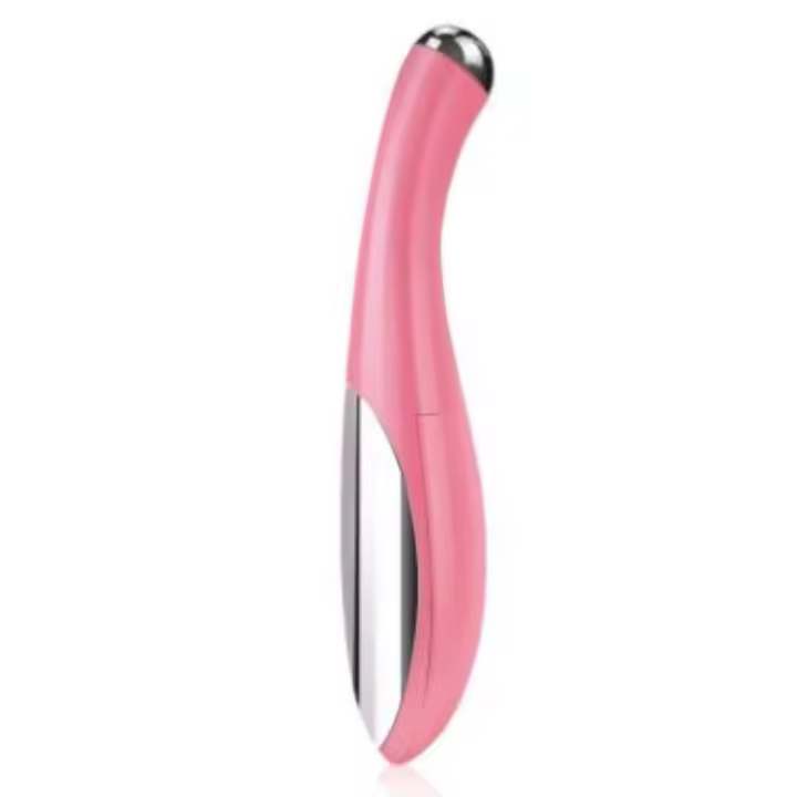 Massajeador De Ojos Portátil Eléctrico With Cream De Cuidado Facial Pluma De Belleza Para Viajes Massajeador De Ojos Vibratorio - 1
