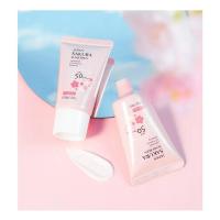 Laikou Sakura Cream Protector solar coreano Bloqueador facial Spf50 Loción aislante blanqueadora hidratante 30g - details 15